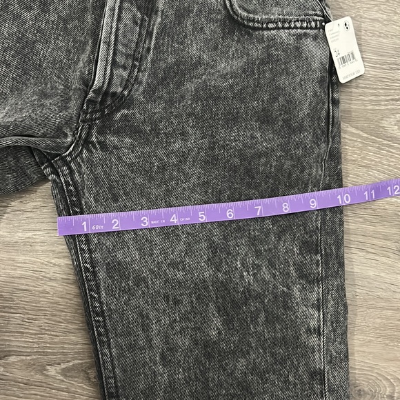 NWT Free People Maggie Mid Rise Destroyed Jeans Size 24 Bottlerocket - Picture 11 of 16